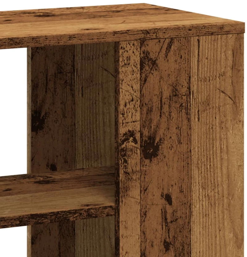 vidaXL Βοηθητικό Ντουλάπι Όψη Παλαιού Ξύλου 60 x 30 x 50 εκ. Επεξ.Ξύλο