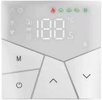Smart θερμοστάτης χώρου BHT-15GBLW, πετρελαίου, WiFi, λευκός