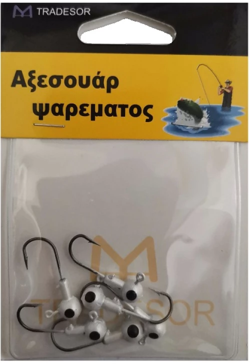Μολυβοκεφαλές με αγκίστρι - 2gr - 6pcs - 30183