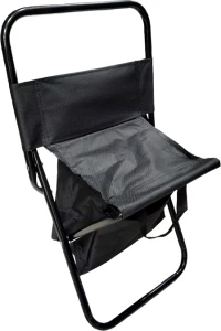Πτυσσόμενη καρέκλα camping - 1339 - 271024 - Black