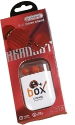 Ενσύρματα ακουστικά - EV-219 - 202555 - Red