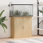 vidaXL Βάση Ενυδρείου Sonoma Δρυς 81x36x73 εκ. από Επεξεργασμένο Ξύλο