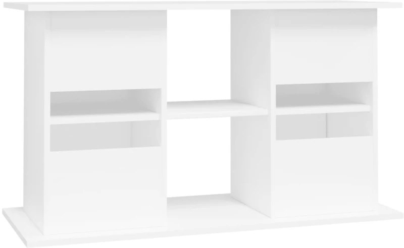 vidaXL Βάση Ενυδρείου Λευκή 101 x 41 x 58 εκ. από Επεξεργασμένο Ξύλο