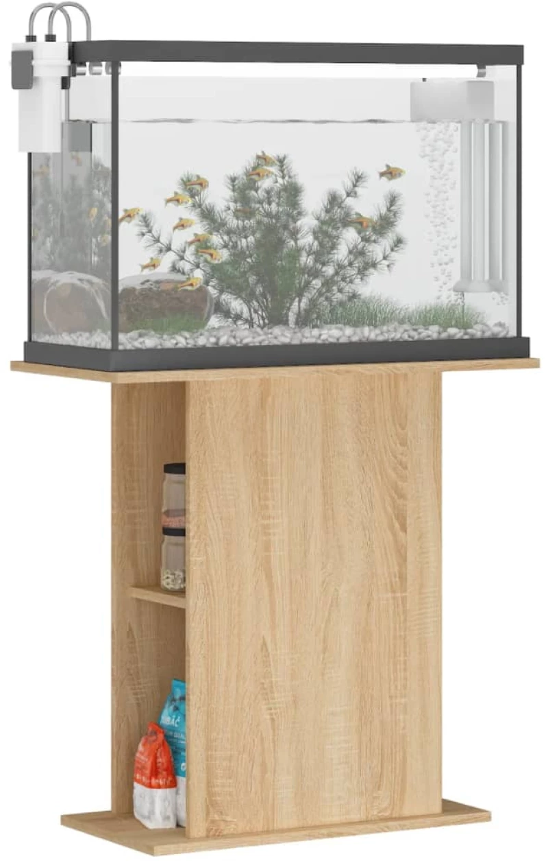 vidaXL Βάση Ενυδρείου Sonoma Δρυς 75x36x72,5 εκ. Επεξεργασμένο Ξύλο