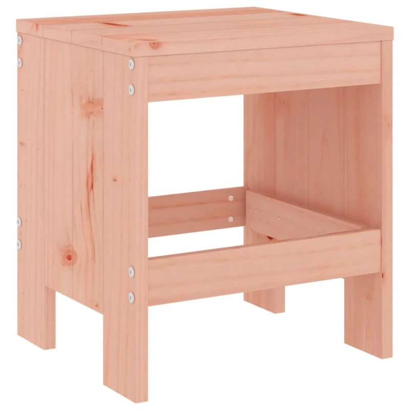vidaXL Σκαμπό Κήπου 2 τεμ. 40 x 36 x 45εκ. Μασίφ Ξύλο Ψευδοτσούγκας