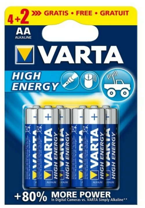 Αλκαλικές Μπαταρίες Varta 4906121436 AA 1.55 V