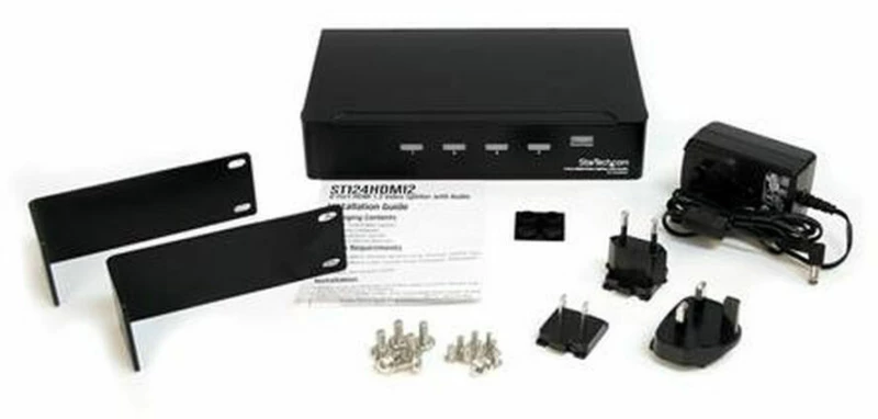 Διακόπτης HDMI Startech ST124HDMI2           Μαύρο