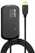 USB Hub LINDY 42781 Μαύρο