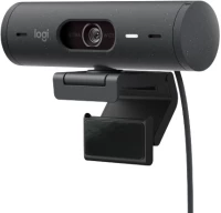 Webcam Logitech Brio 500 Μαύρο