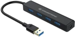 USB Hub Conceptronic C4PUSB3 Μαύρο
