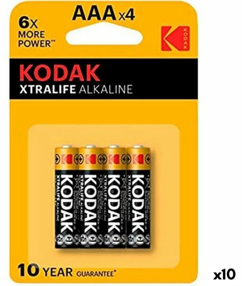Μπαταρίες Kodak Xtralife LR03 AAA 4 Τεμάχια (x10)