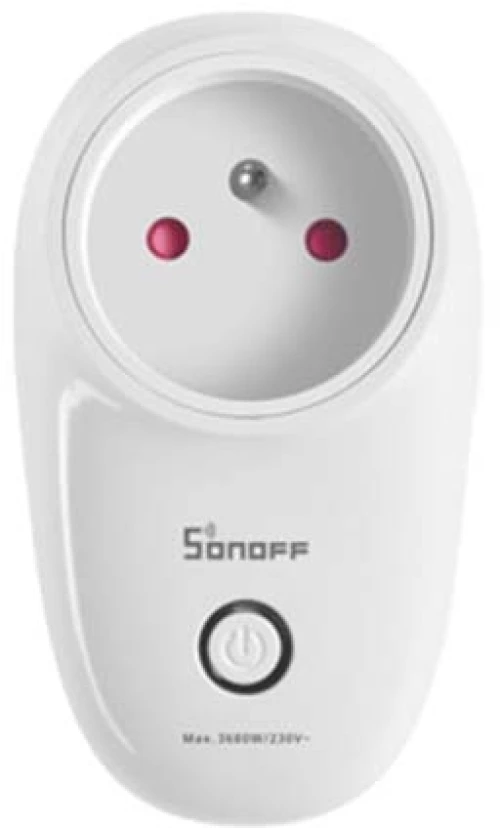 Wi-Fi Smart Plug Sonoff S26R2ZBTPE-FR (Type E)