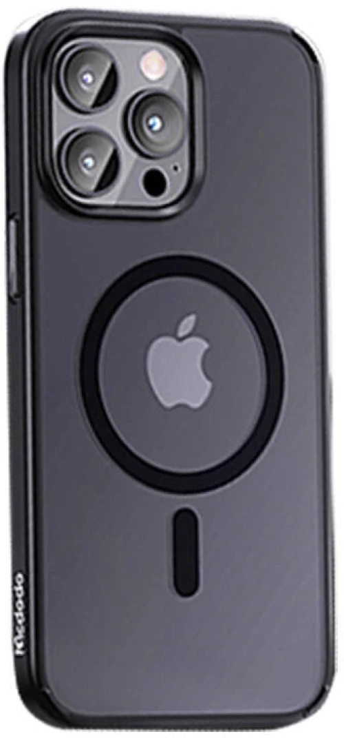 Magnetic case McDodo for iPhone 15 Pro (black)