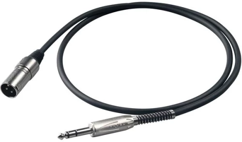 PROEL BULK-230-LU05 Καλώδιο XLR-Καρφί 0.5m
