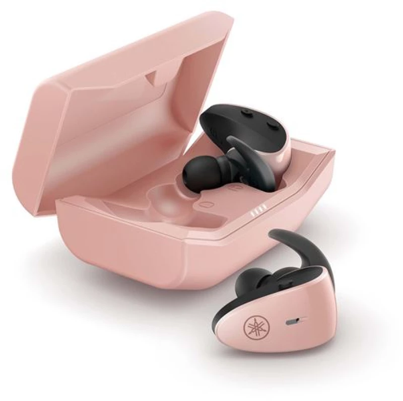 YAMAHA TW-ES5A Pink Ακουστικά Sport in ear με Μικρόφωνο Bluetooth