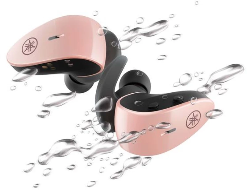 YAMAHA TW-ES5A Pink Ακουστικά Sport in ear με Μικρόφωνο Bluetooth