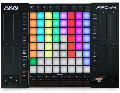 AKAI APC-64 Ableton Live Controller με 64 Velocity-Sensitive Pads και 8 Assignable Touch Strips