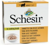 Γατοτροφή SCHESIR Ψάρια 70 g