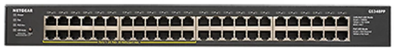 Διακόπτης Netgear GS348PP-100EUS Μαύρο