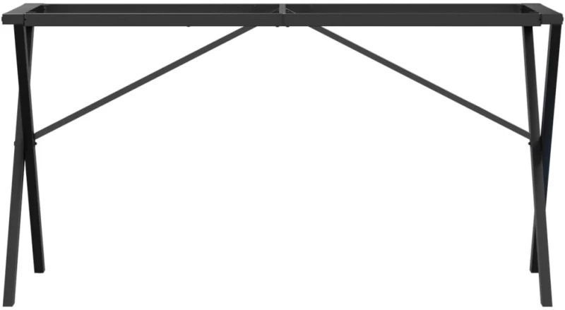 vidaXL Πόδια Τραπεζαρίας σε Σχήμα «X» 140x60x73 εκ. Χυτοσίδηρος
