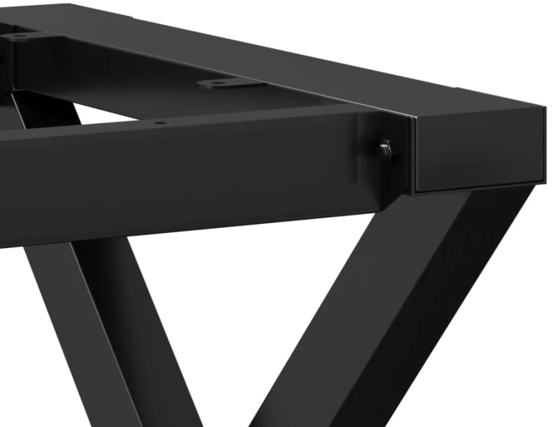 vidaXL Πόδια Τραπεζαρίας σε Σχήμα «X» 140x60x73 εκ. Χυτοσίδηρος