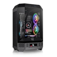 Κουτί Μέσος Πύργος ATX THERMALTAKE THE TOWER T300 Μαύρο