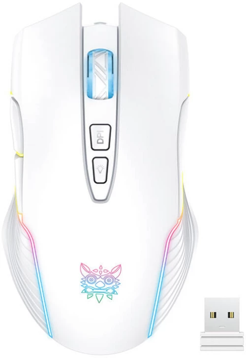 Onikuma CW905 White Wireless Gaming Mouse
