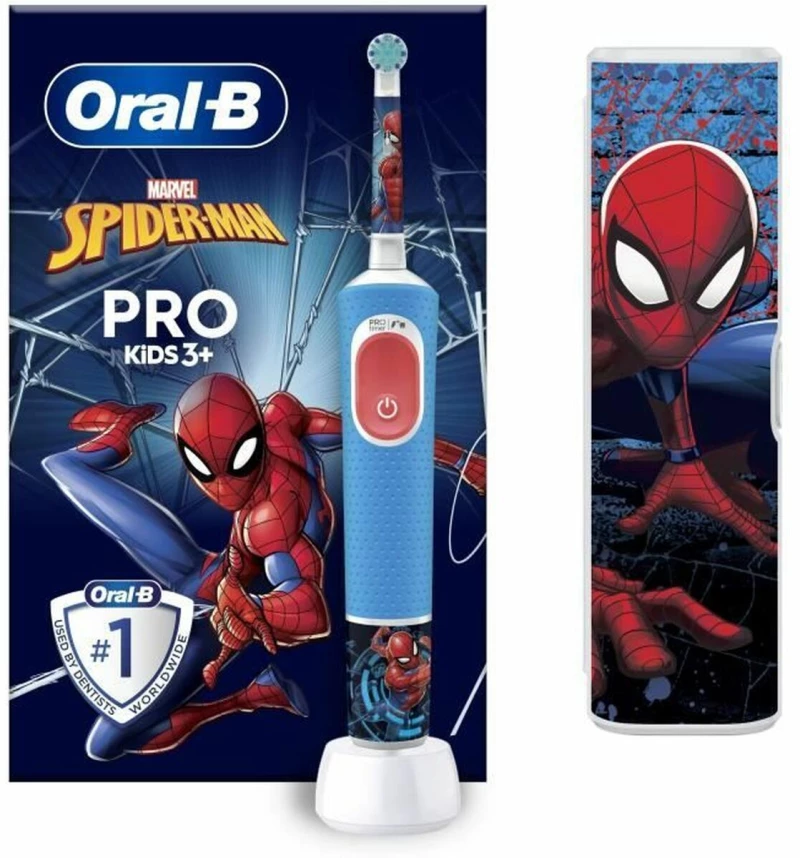 Ηλεκτρική οδοντόβουρτσα Oral-B D100 KIDS Μπλε Πολύχρωμο