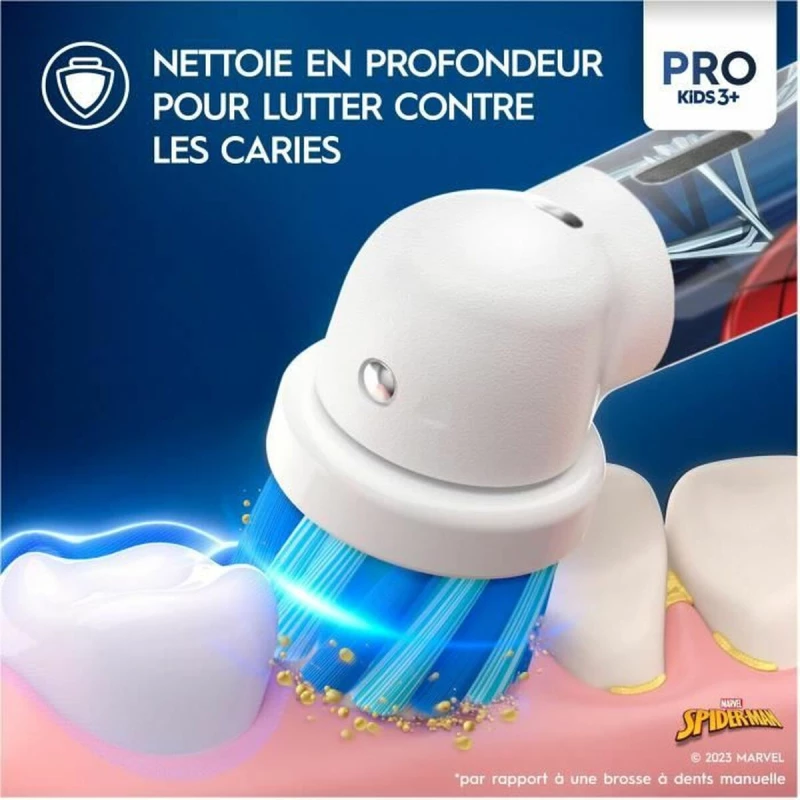 Ηλεκτρική οδοντόβουρτσα Oral-B D100 KIDS Μπλε Πολύχρωμο