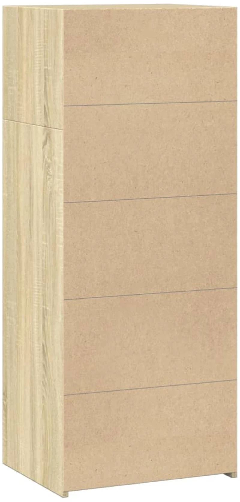 vidaXL Ντουλάπι Sonoma Δρυός 50x41x124 εκ. από Επεξεργασμένο Ξύλο