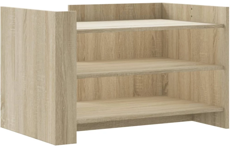 vidaXL Τραπεζάκι Σαλονιού Sonoma Δρυς 80x50x50 εκ. Επεξεργασμένο Ξύλο