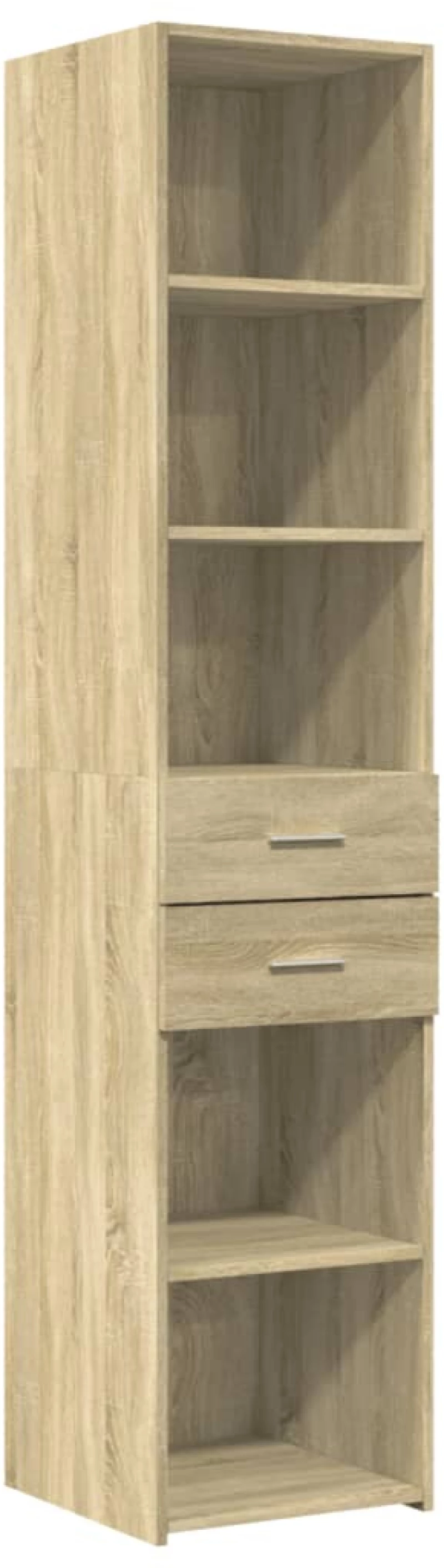 vidaXL Ντουλάπι Sonoma Δρυς 40x42,5x185 εκ. από Επεξεργασμένο Ξύλο