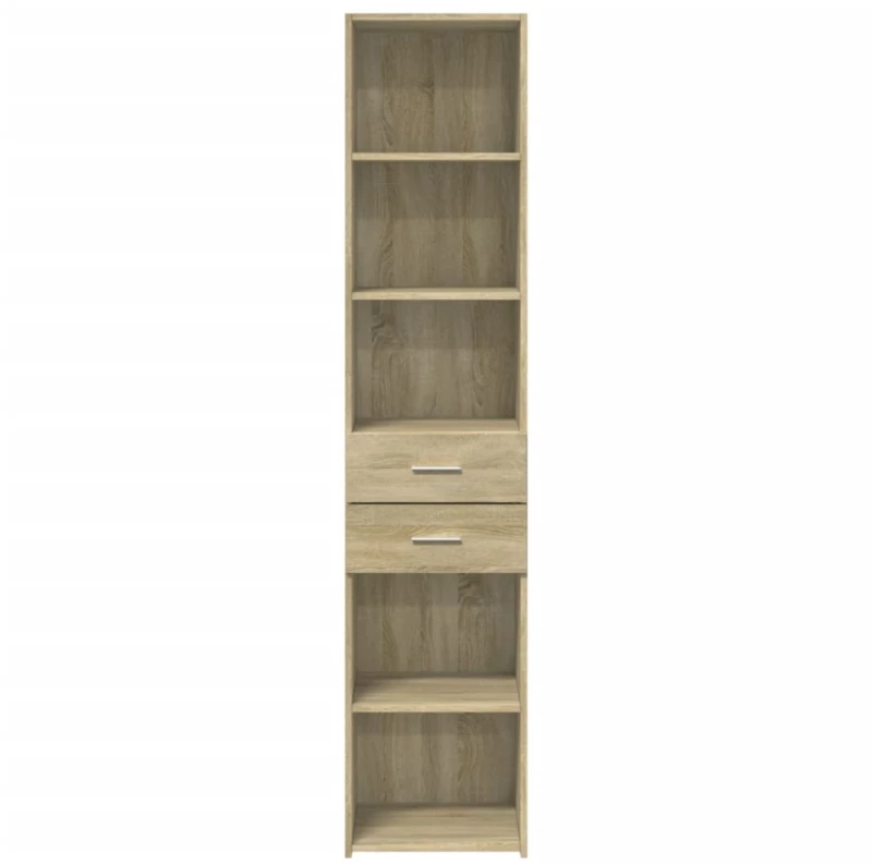 vidaXL Ντουλάπι Sonoma Δρυς 40x42,5x185 εκ. από Επεξεργασμένο Ξύλο
