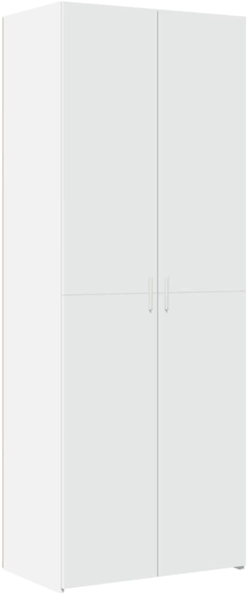 vidaXL Ντουλάπι Λευκό 70x42,5x185 εκ. Επεξεργασμένο Ξύλο