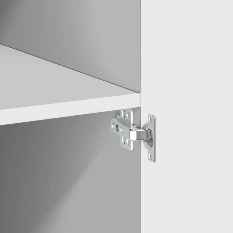vidaXL Ντουλάπι Λευκό 70x42,5x185 εκ. Επεξεργασμένο Ξύλο
