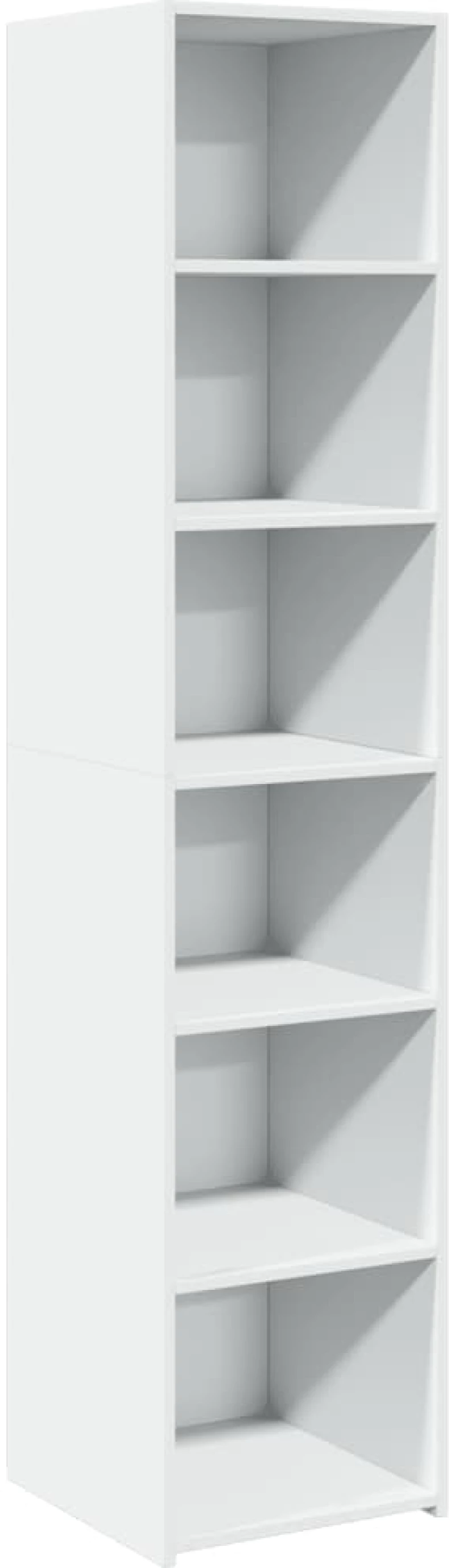vidaXL Ντουλάπι Λευκό 40x41x185 εκ. Επεξεργασμένο Ξύλο