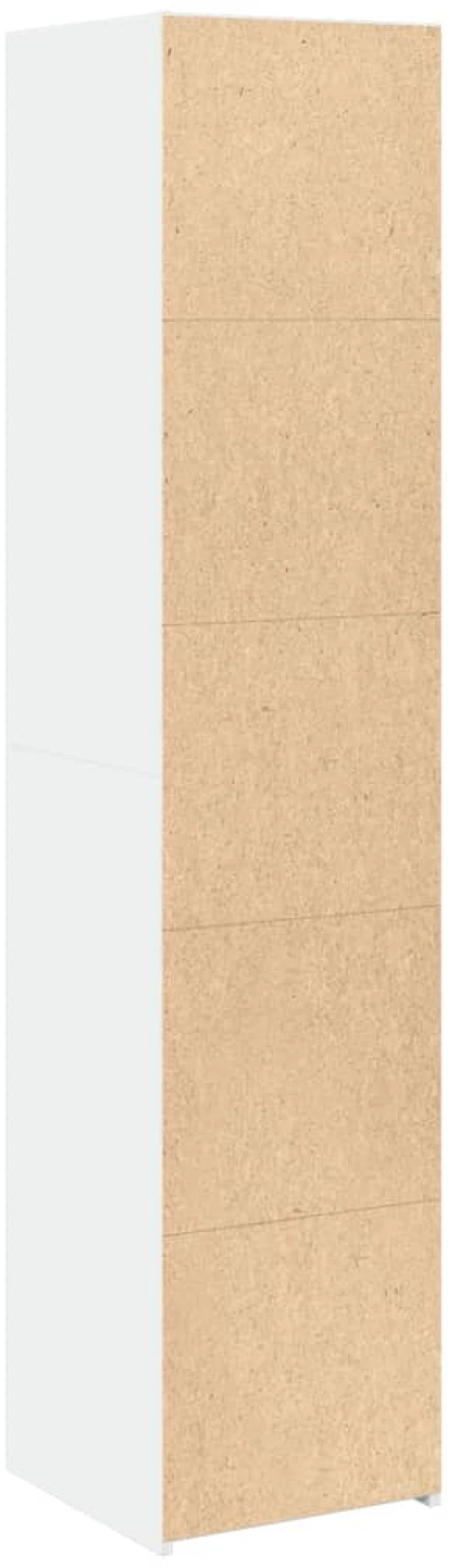 vidaXL Ντουλάπι Λευκό 40x41x185 εκ. Επεξεργασμένο Ξύλο