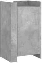 vidaXL Συρταριέρα Γκρι Σκυροδ. 45x35x75 εκ. από Επεξεργασμένο Ξύλο