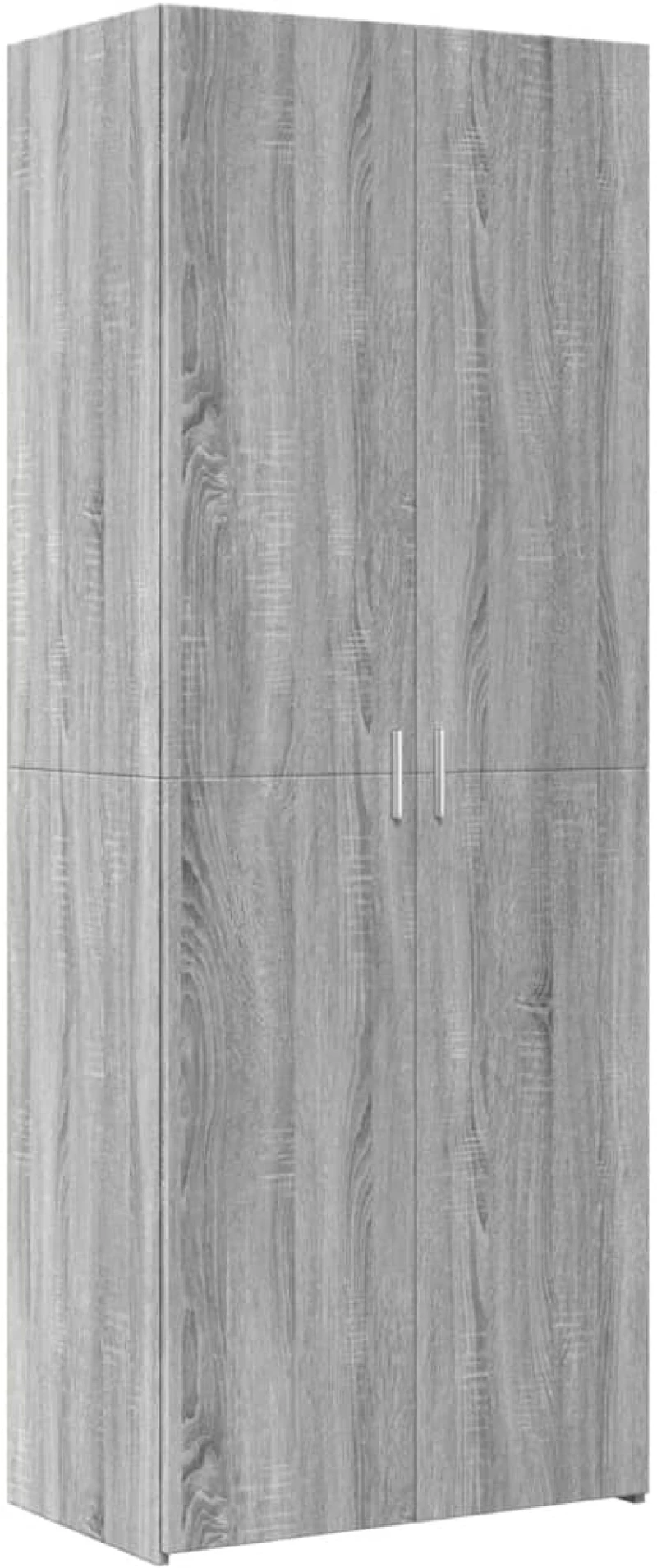 vidaXL Ντουλάπι Γκρι Sonoma 70x42,5x185 εκ. από Επεξεργασμένο Ξύλο