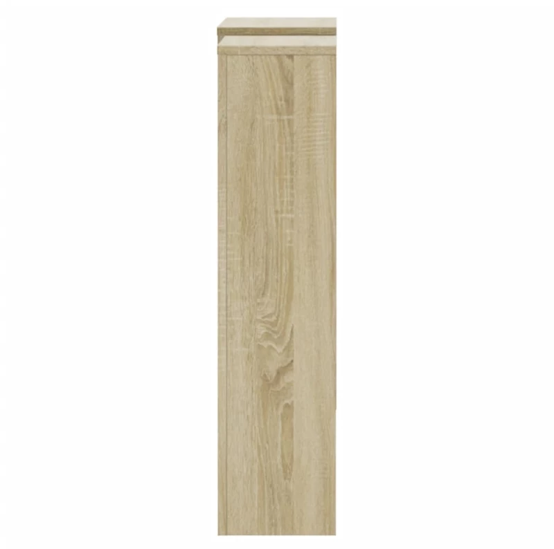 vidaXL Κάλυμμα Καλοριφέρ Sonoma Δρυς 205x21,5x83,5εκ. Επεξ. Ξύλο