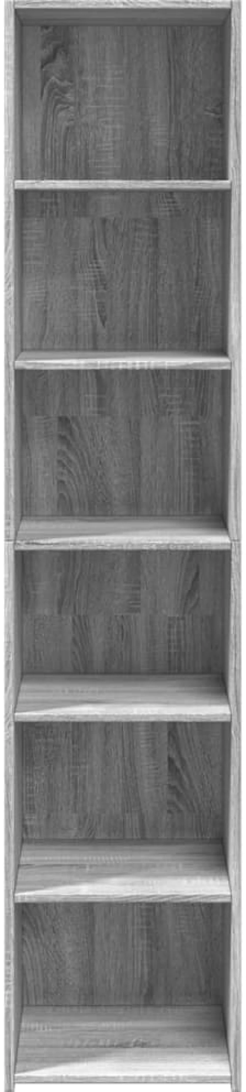 vidaXL Ντουλάπι Γκρι Sonoma 40x41x185 εκ. Επεξεργασμένο Ξύλο