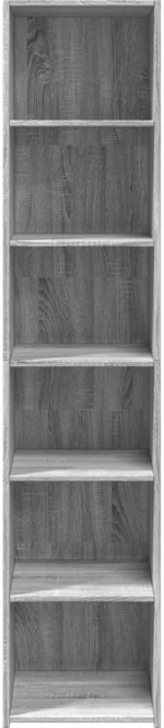 vidaXL Ντουλάπι Γκρι Sonoma 40x41x185 εκ. Επεξεργασμένο Ξύλο