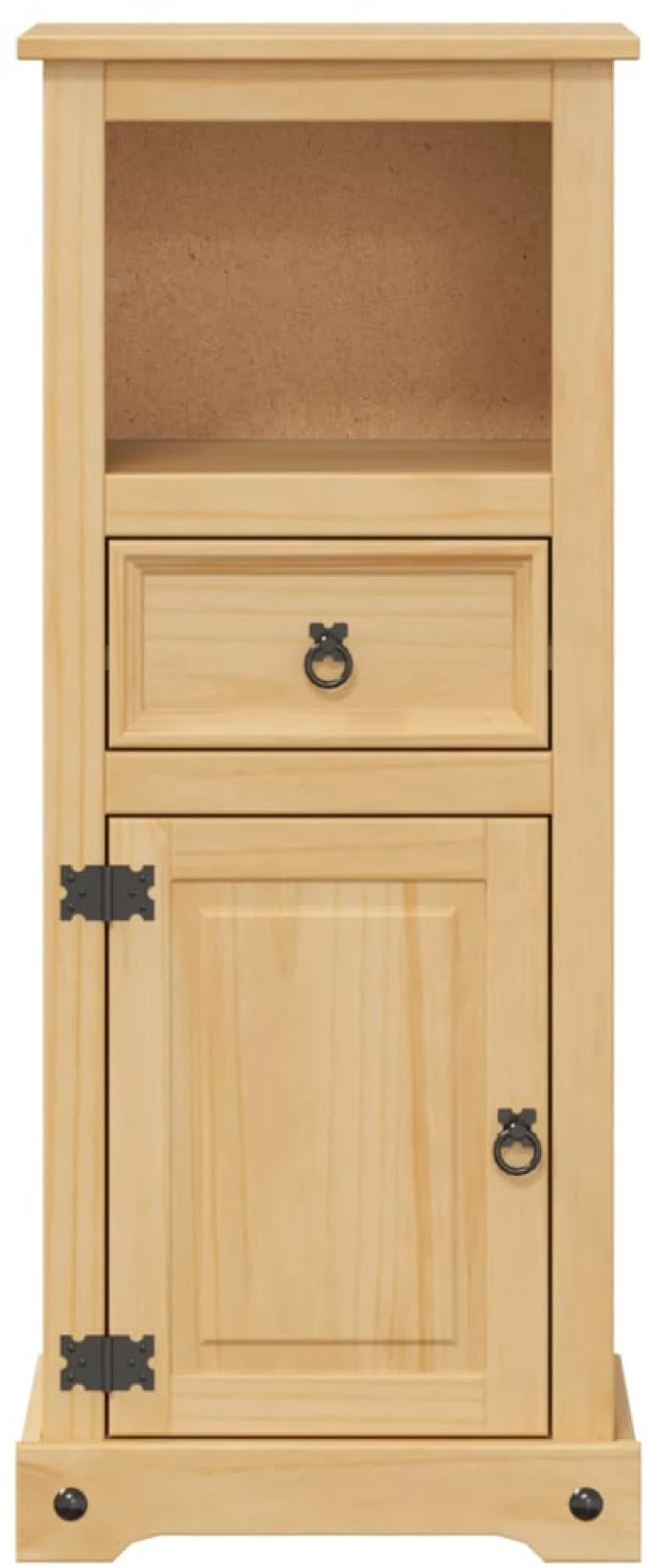 vidaXL Ντουλάπι Μπάνιου Corona 45x33x110 εκ. από Μασίφ Ξύλο Πεύκου