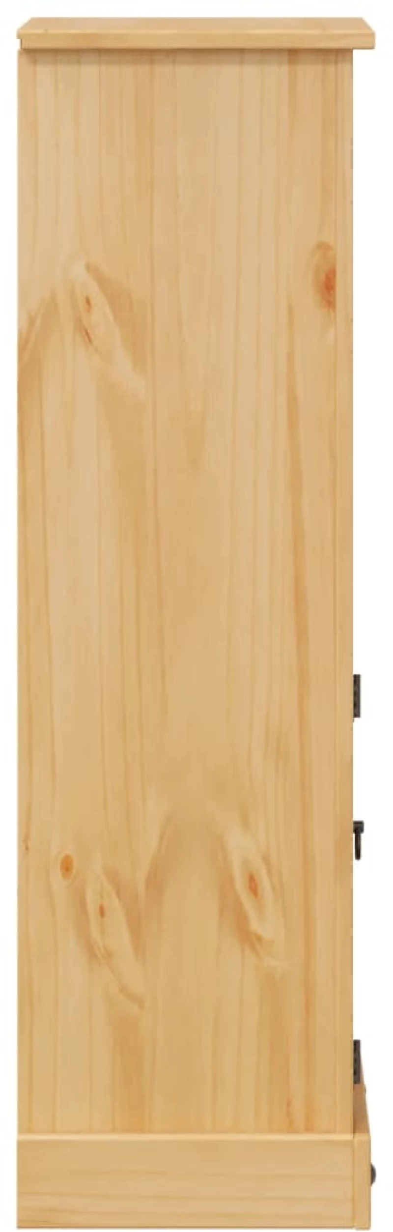 vidaXL Ντουλάπι Μπάνιου Corona 45x33x110 εκ. από Μασίφ Ξύλο Πεύκου