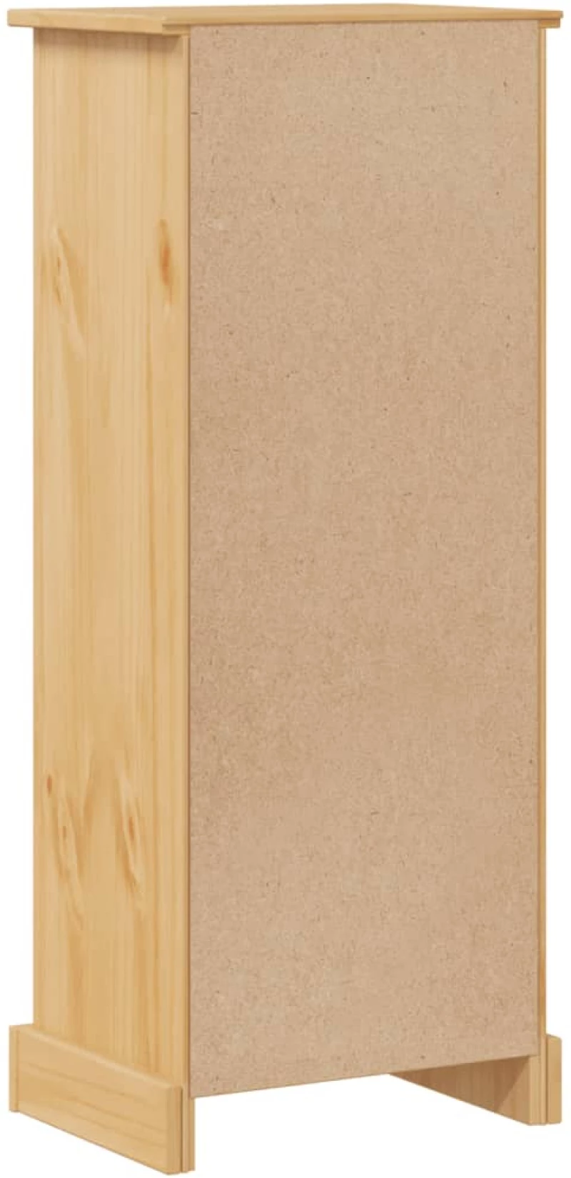 vidaXL Ντουλάπι Μπάνιου Corona 45x33x110 εκ. από Μασίφ Ξύλο Πεύκου