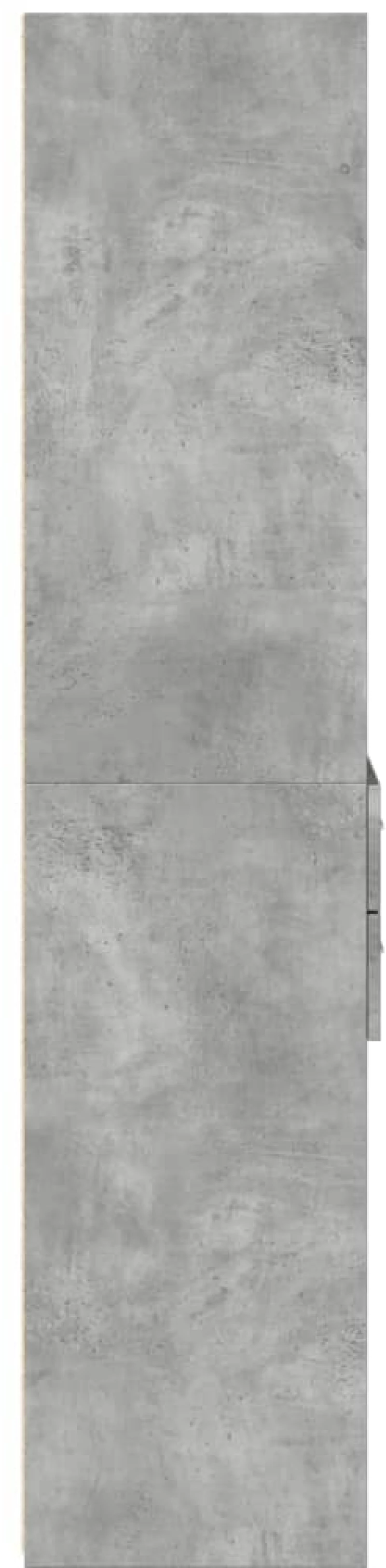 vidaXL Ντουλάπι Γκρι Σκυροδέματος 50x42,5x185 εκ. Επεξεργασμένο Ξύλο