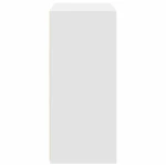 vidaXL Συρταριέρα Λευκή 70x41x93 εκ. από Επεξεργασμένο Ξύλο