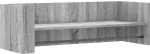 vidaXL Ραφιέρα Τοίχου Γκρι Sonoma 100x35x30,5 εκ. Επεξεργασμένο Ξύλο