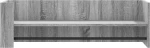 vidaXL Ραφιέρα Τοίχου Γκρι Sonoma 100x35x30,5 εκ. Επεξεργασμένο Ξύλο