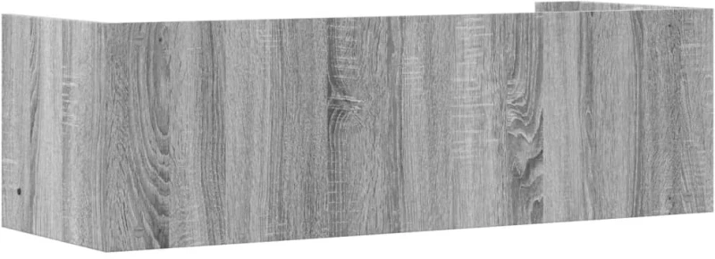 vidaXL Ραφιέρα Τοίχου Γκρι Sonoma 100x35x30,5 εκ. Επεξεργασμένο Ξύλο